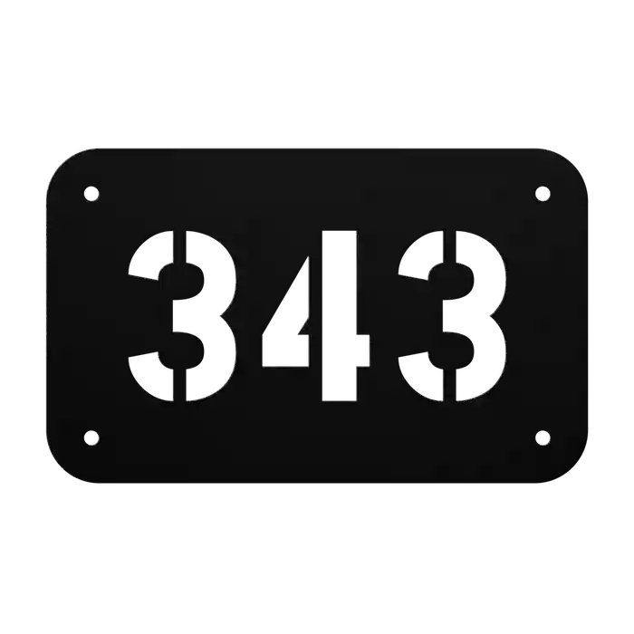 House Number 343