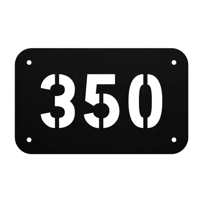 House Number 350