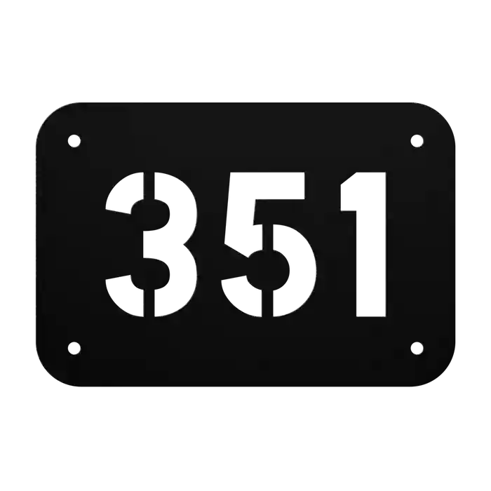 House Number 351