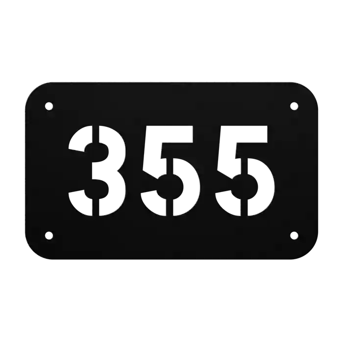 House Number 355