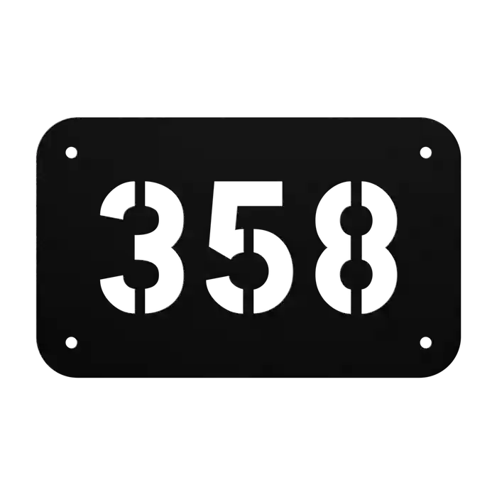 House Number 358