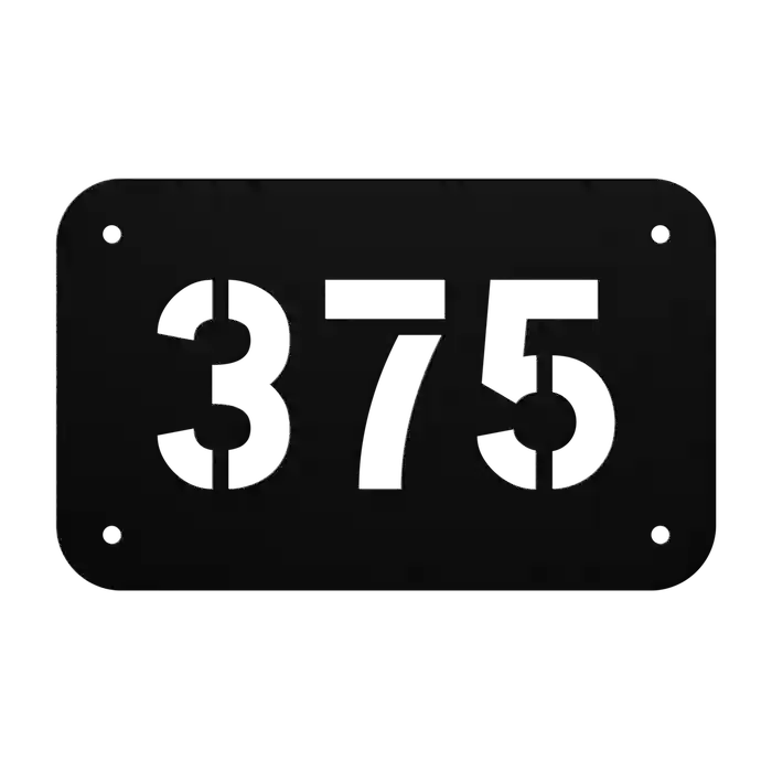 House Number 375