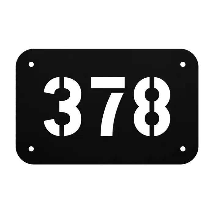 House Number 378