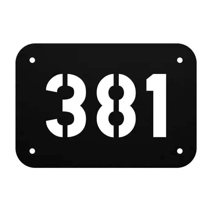House Number 381