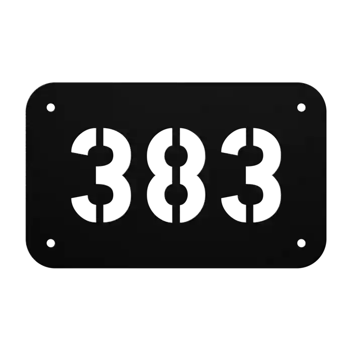 House Number 383
