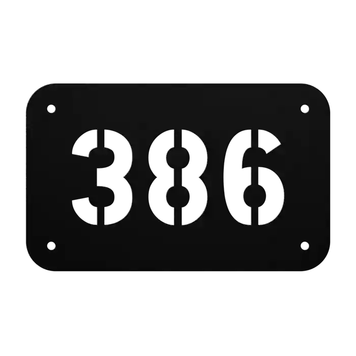 House Number 386