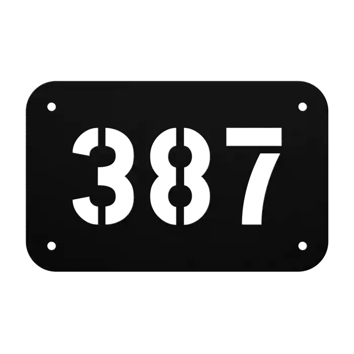 House Number 387
