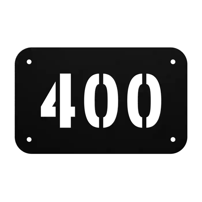 House Number 400