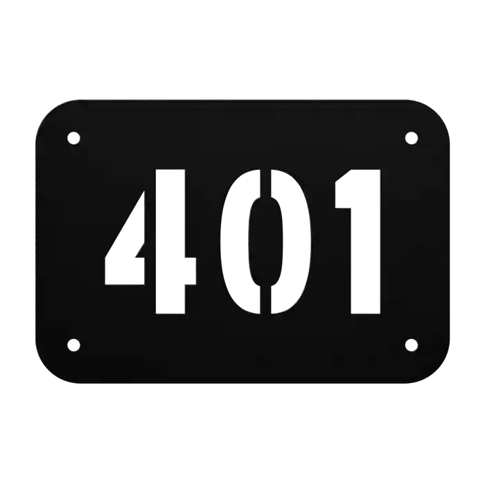 House Number 401