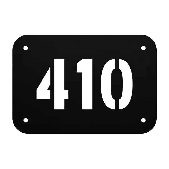 House Number 410