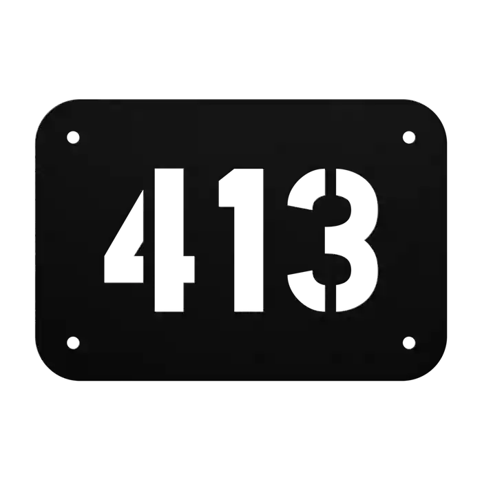 House Number 413