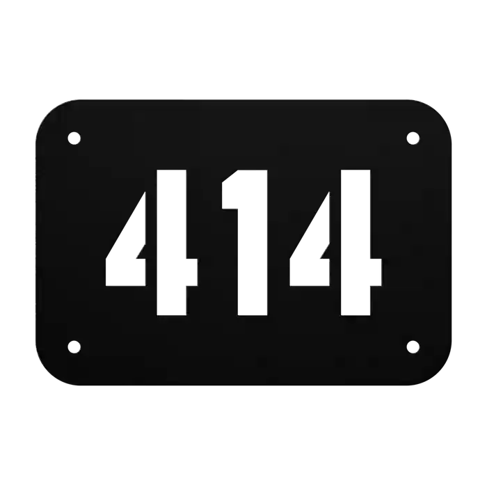 House Number 414