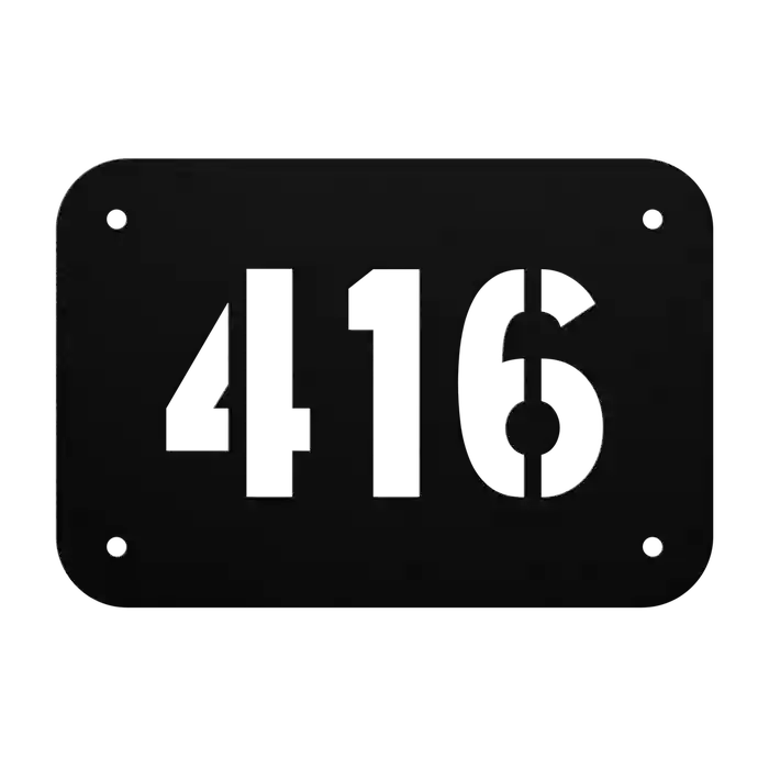 House Number 416