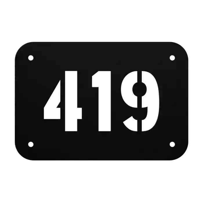 House Number 419