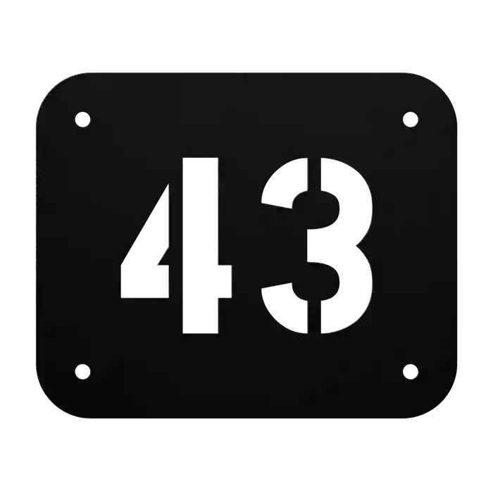 House Number 43