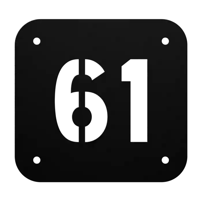 House Number 61