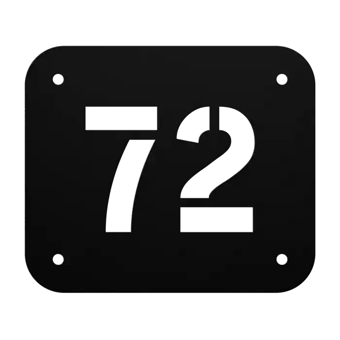 House Number 72
