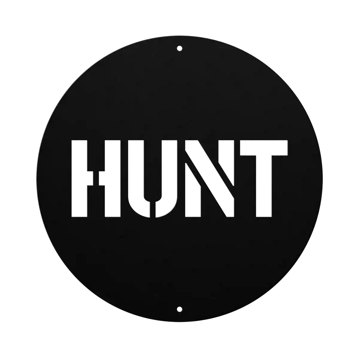 Hunt Family Name Sign