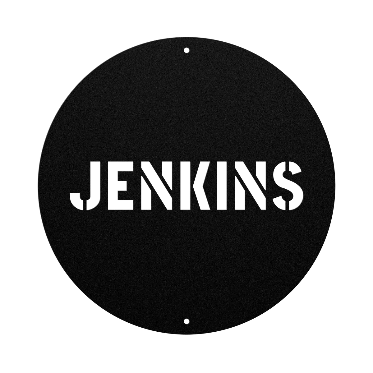Jenkins Family Name Sign