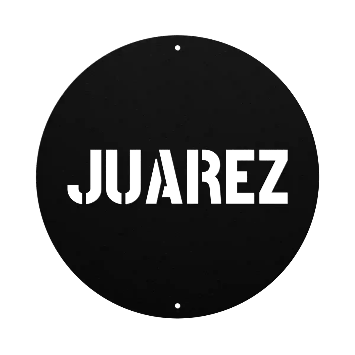 Juarez Family Name Sign