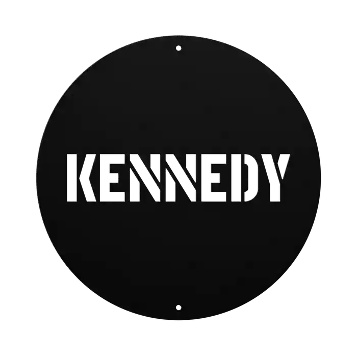 Kennedy Family Name Sign