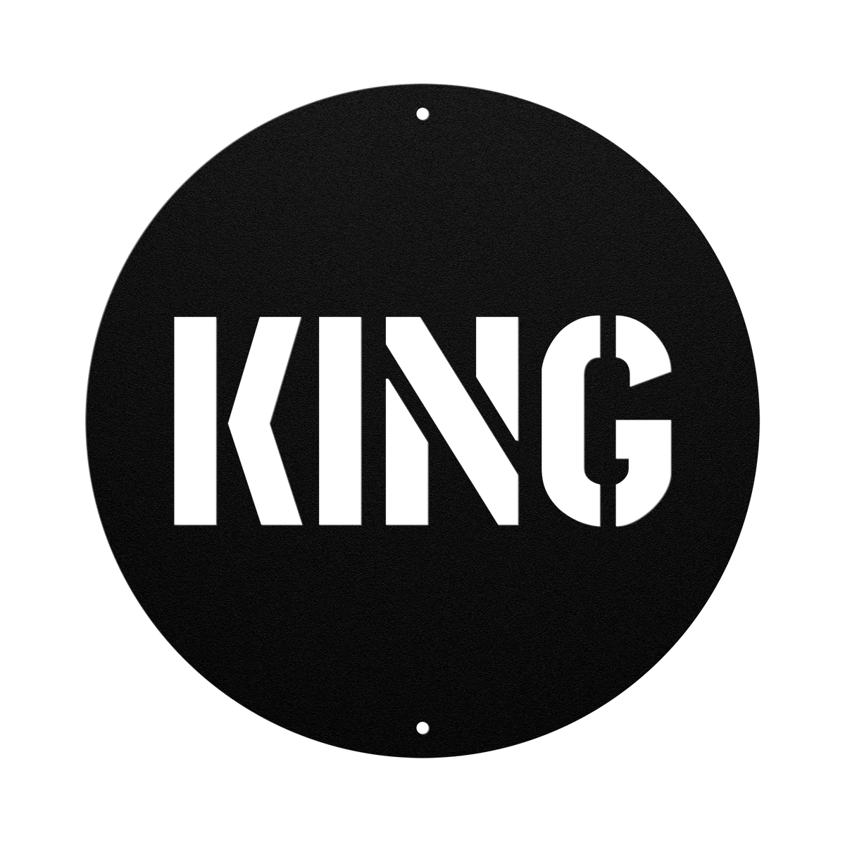 King Family Name Sign