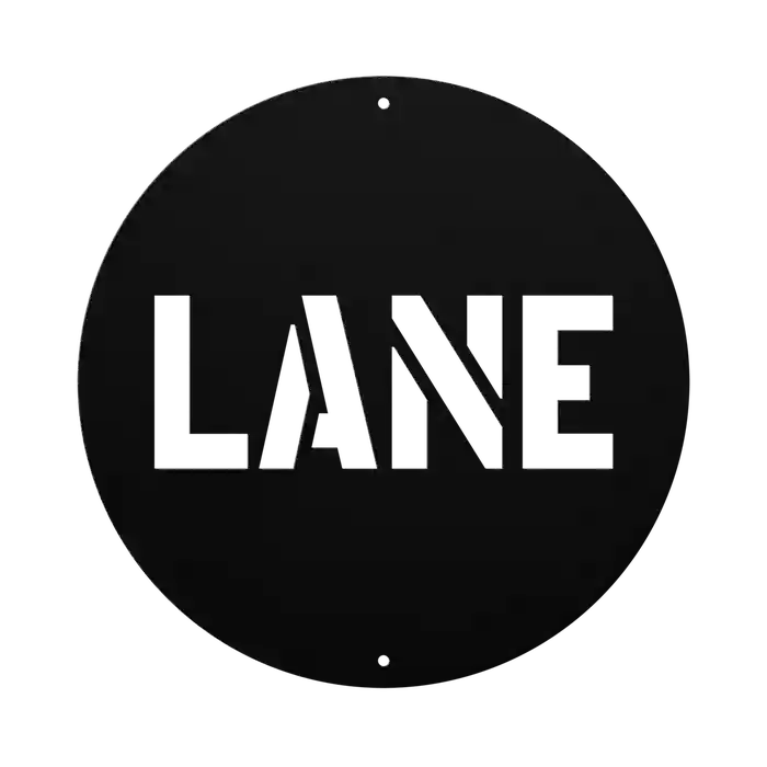 Lane Family Name Sign