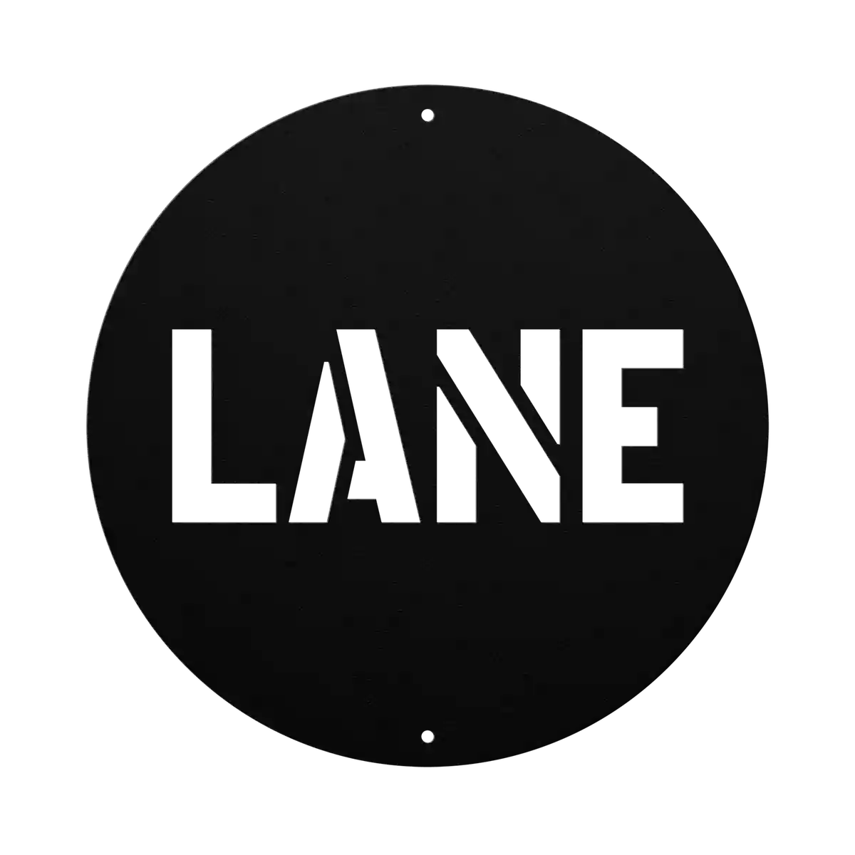 Lane Family Name Sign