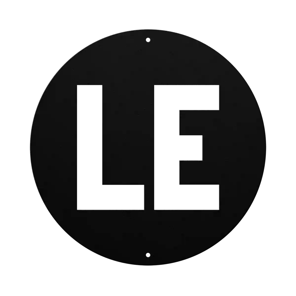 Le Family Name Sign