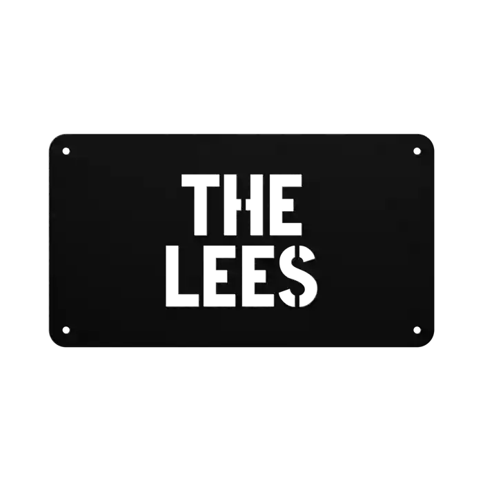 Lee Family Name Sign