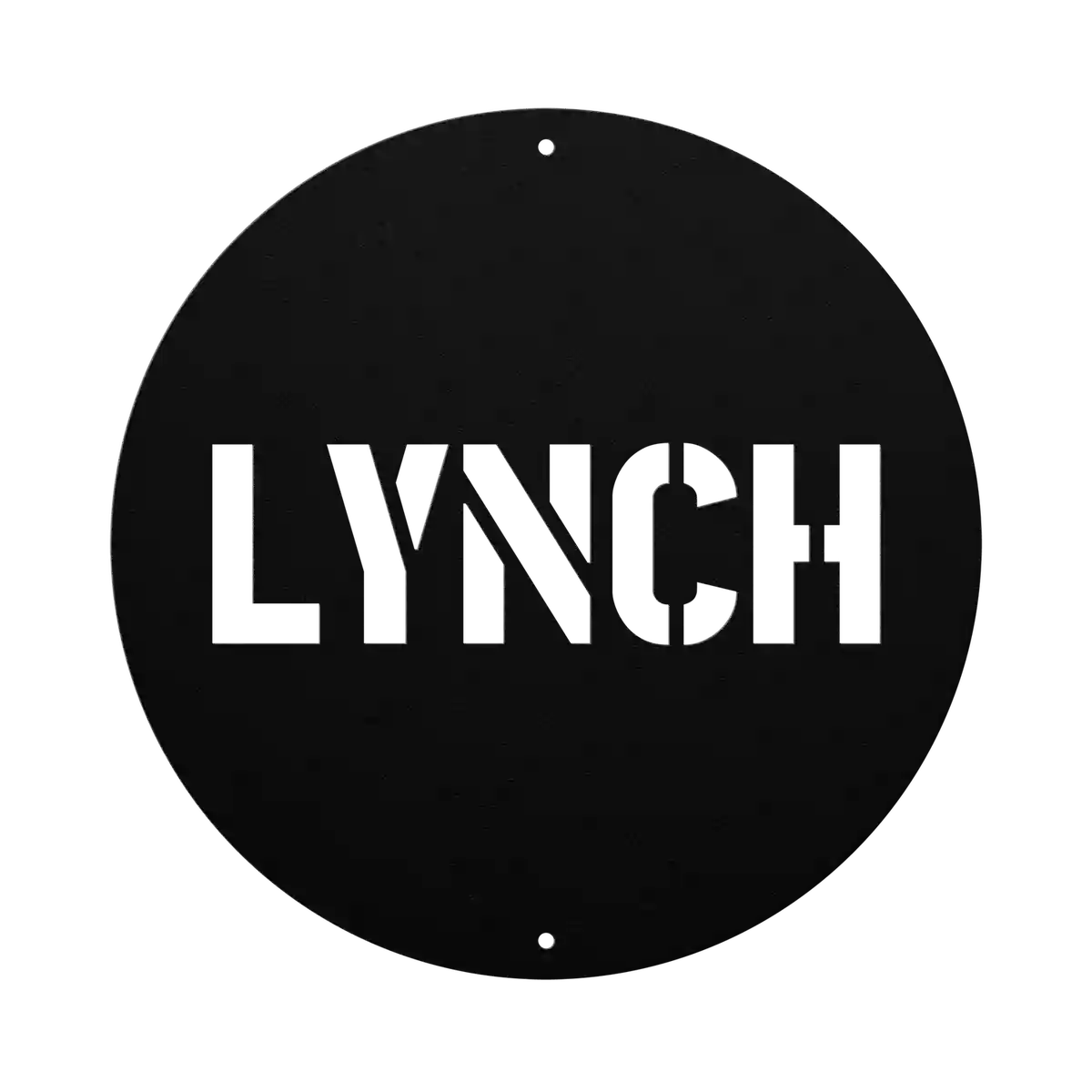 Lynch Family Name Sign