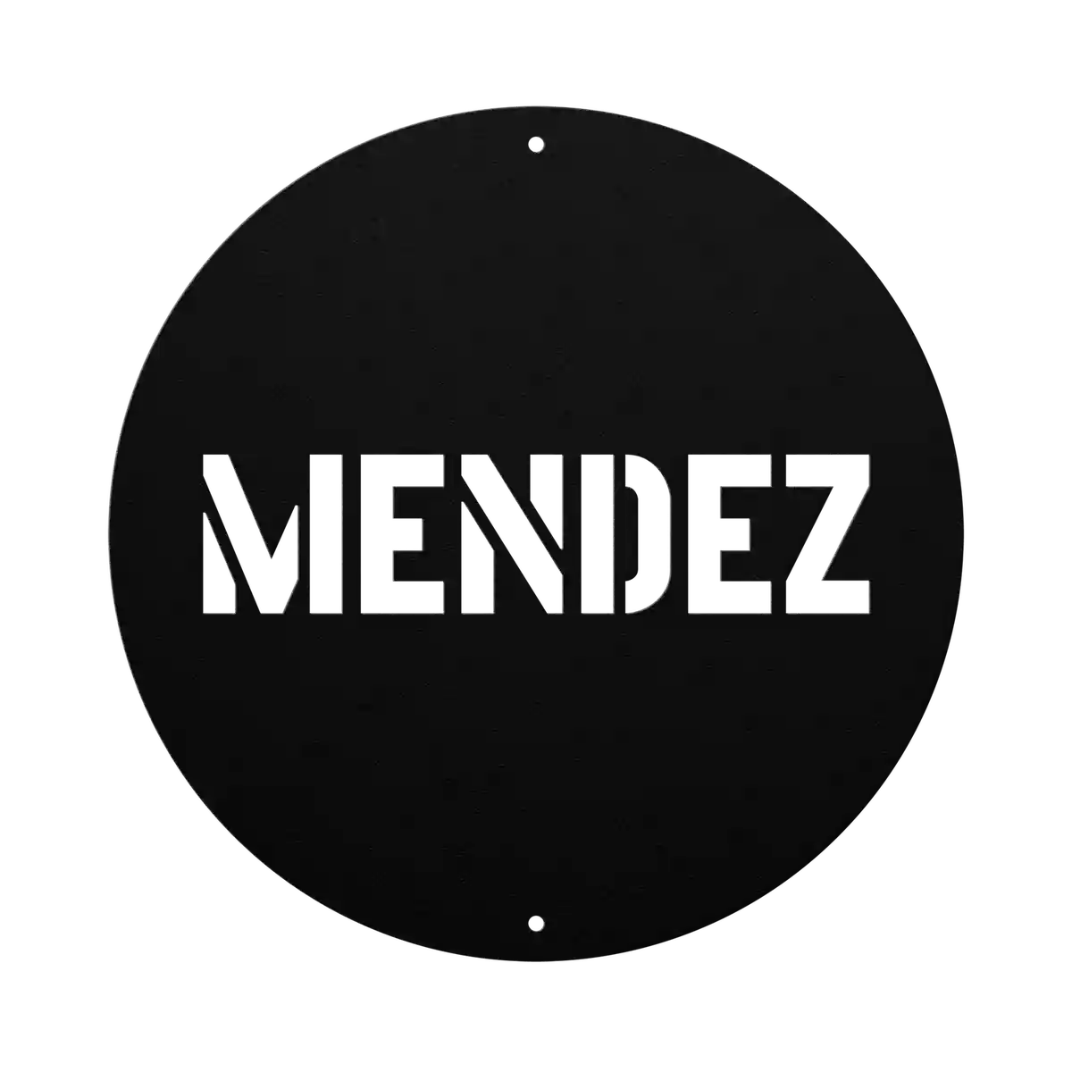 Mendez Family Name Sign