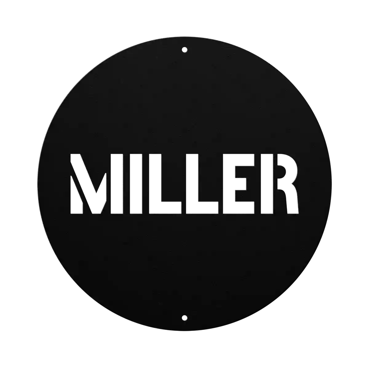 Miller Family Name Sign