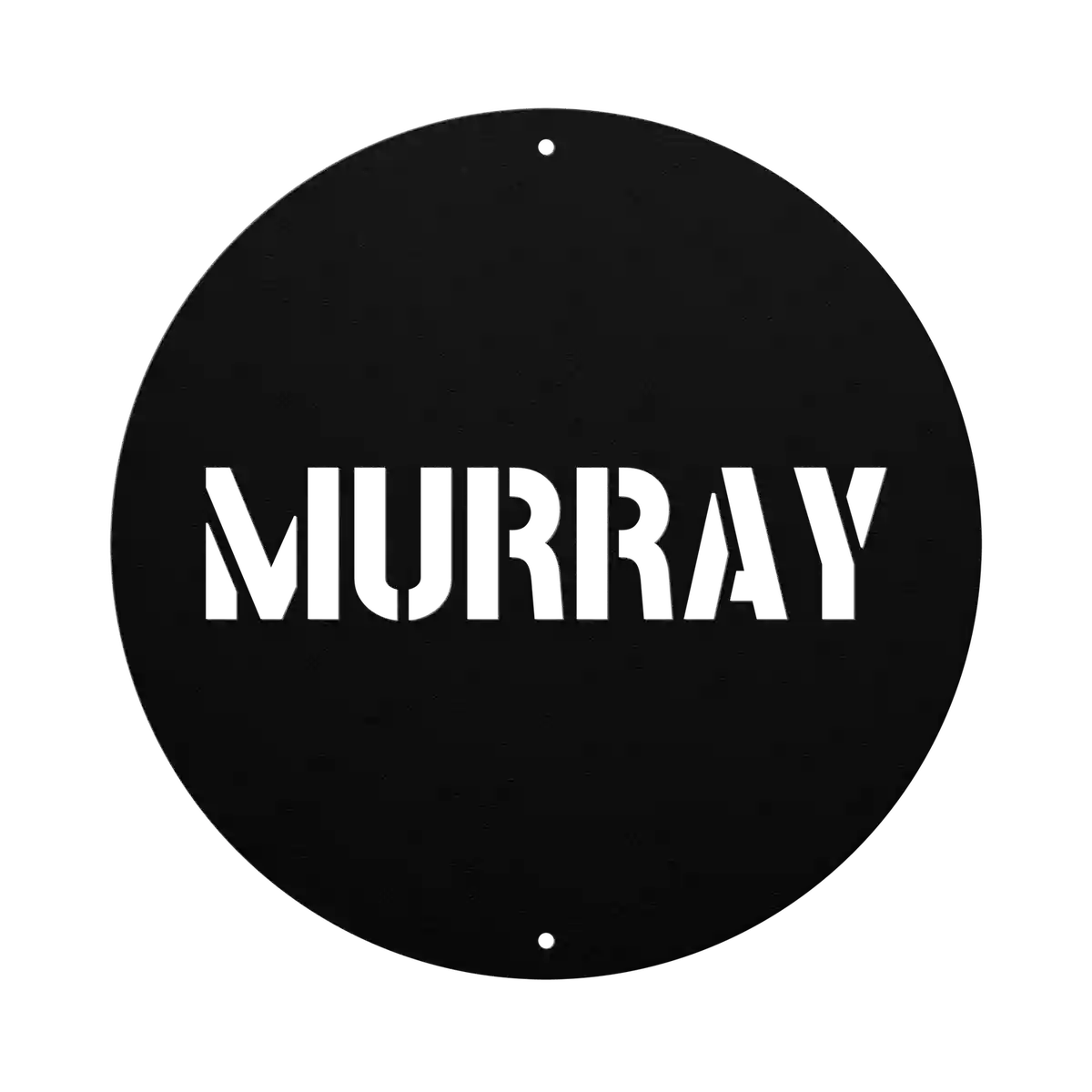 Murray Family Name Sign