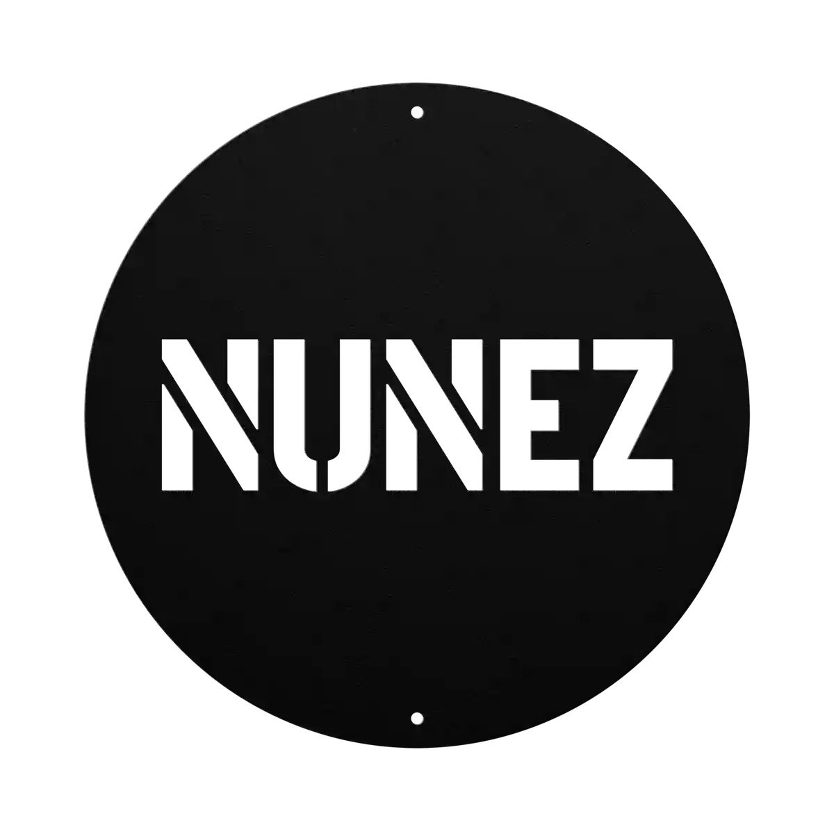 Nunez Family Name Sign