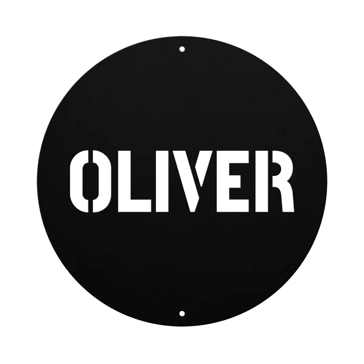 Oliver Family Name Sign