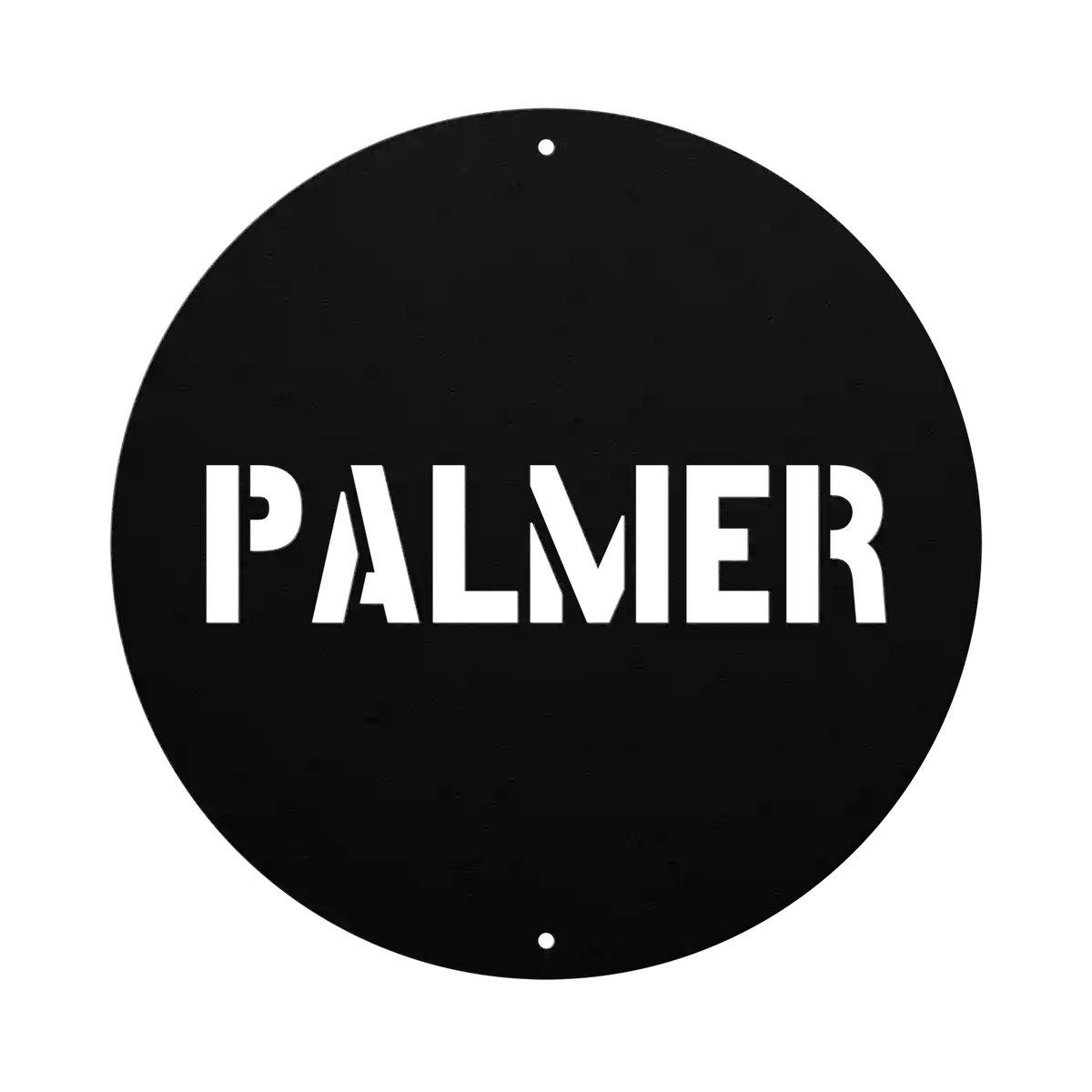Palmer Family Name Sign