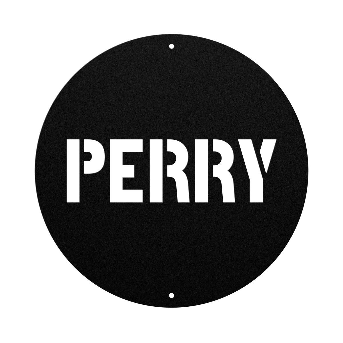 Perry Family Name Sign