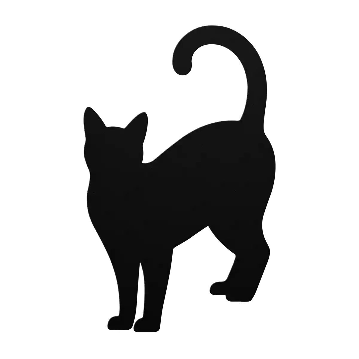 Pets Bowing Cat Metal Sign
