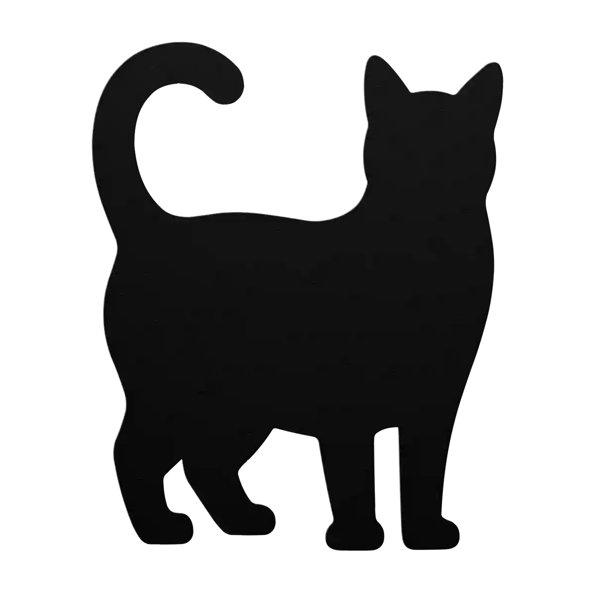 Pets Rear View Cat Metal Sign