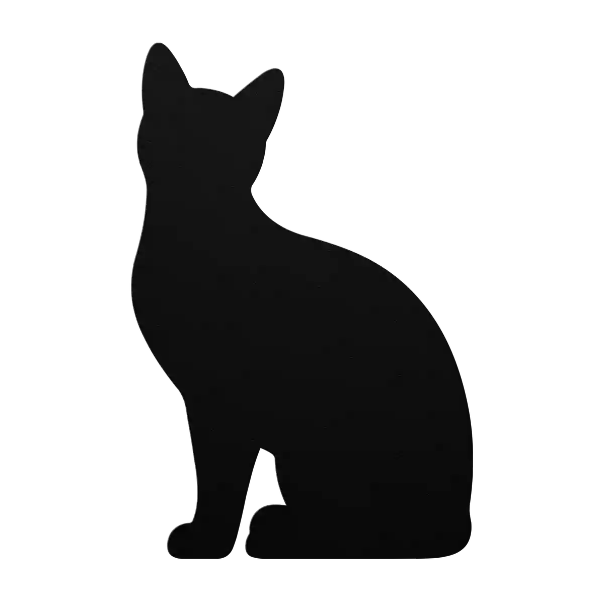 Pets Sitting Cat Metal Sign