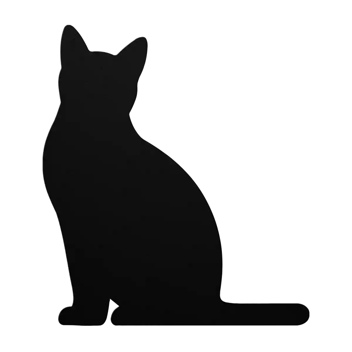 Pets Straight Tail Cat Metal Sign