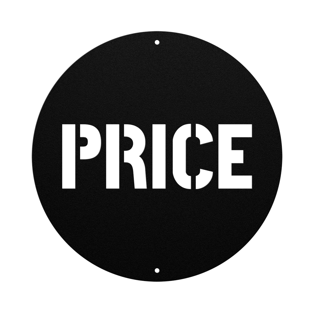 Price Family Name Sign