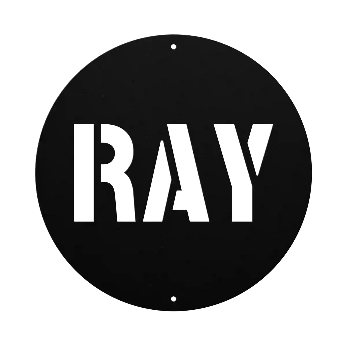 Ray Family Name Sign