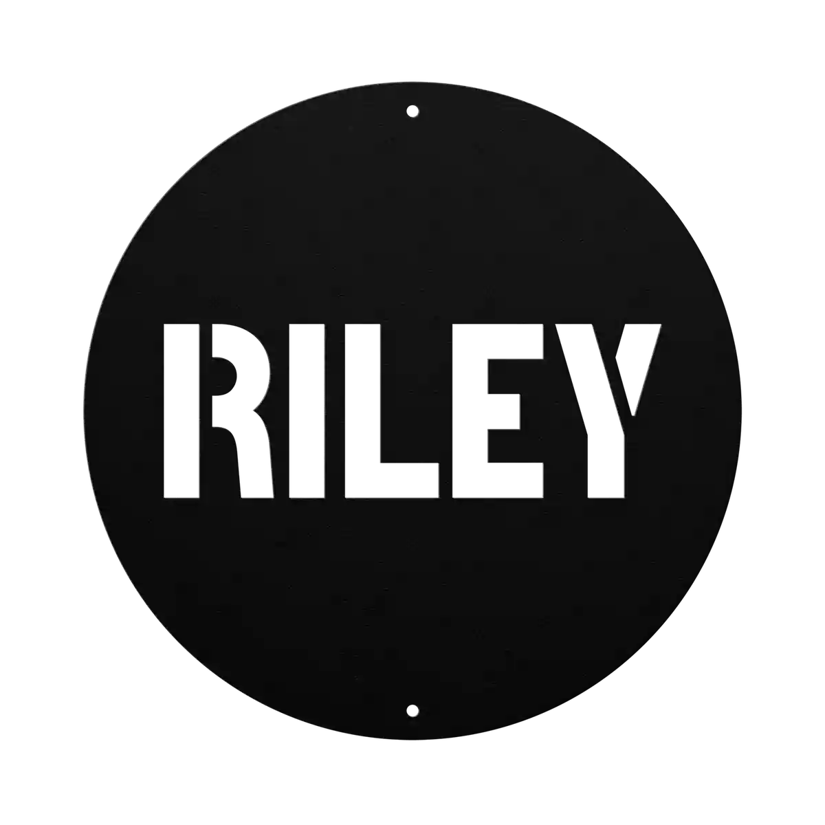 Riley Family Name Sign