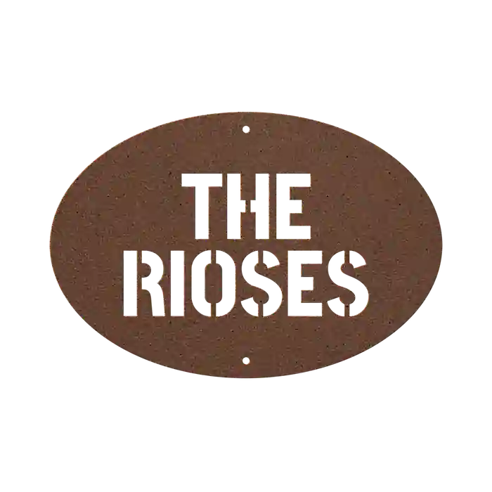 Rios Family Name Sign