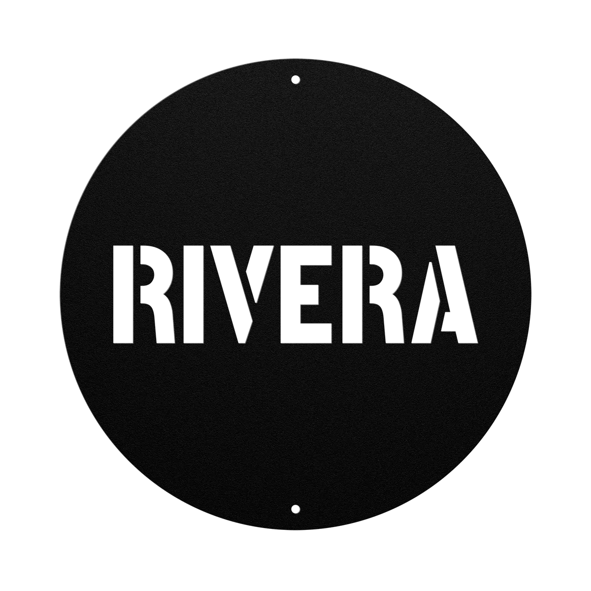 Rivera Family Name Sign
