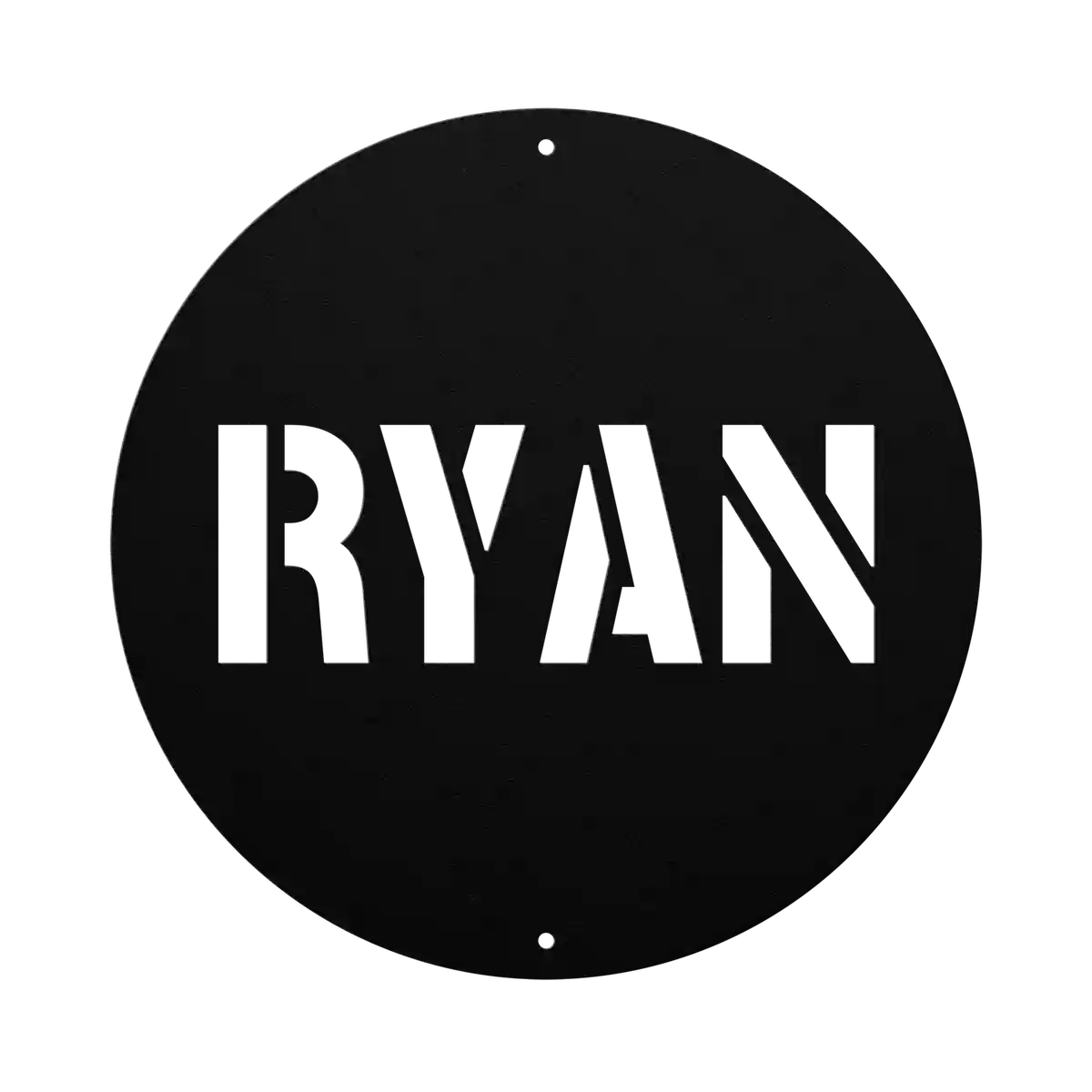 Ryan Family Name Sign