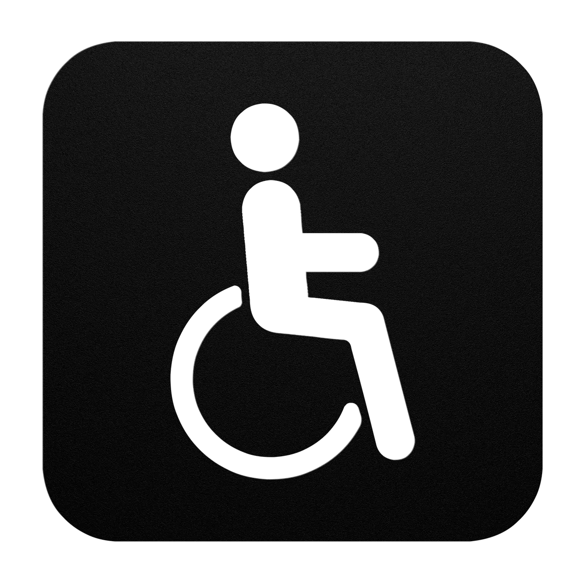Signage Accessible Metal Sign