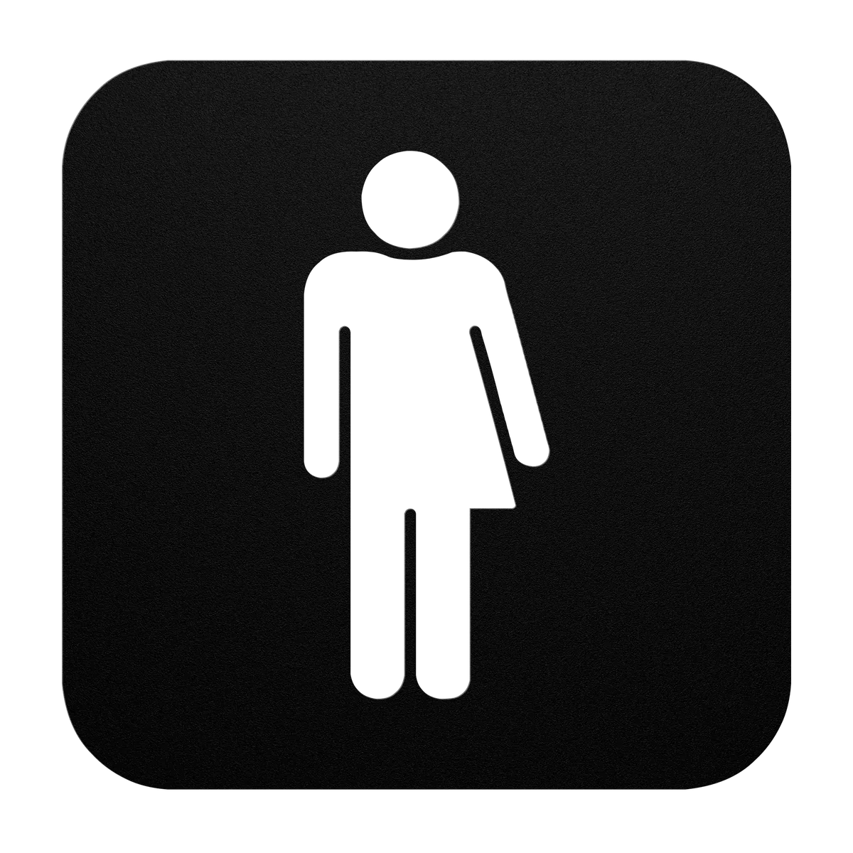Signage All Gender Metal Sign